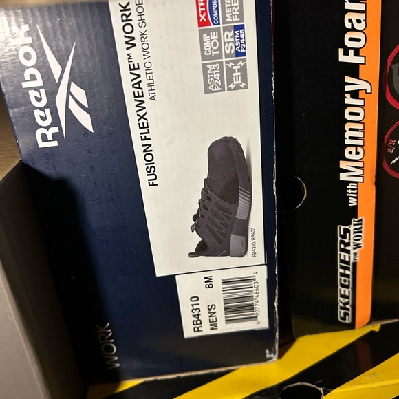 New Reebok Fusion Flexweave RB4310 Composite Safety Toe Work Shoes Sneaker M… - Picture 4 of 4